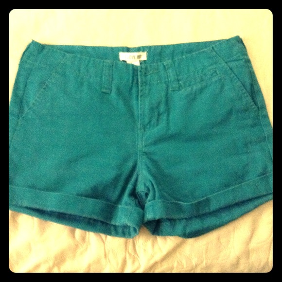 High rise shorts