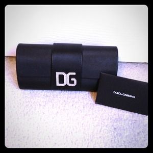 Dolce & Gabbana eyeglass case.