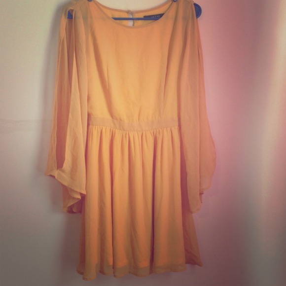 Yellow dress