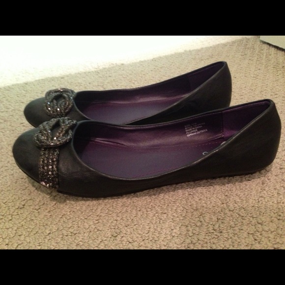 Dressy Black Ballet Flats Size 10-🌺SOLD🌺