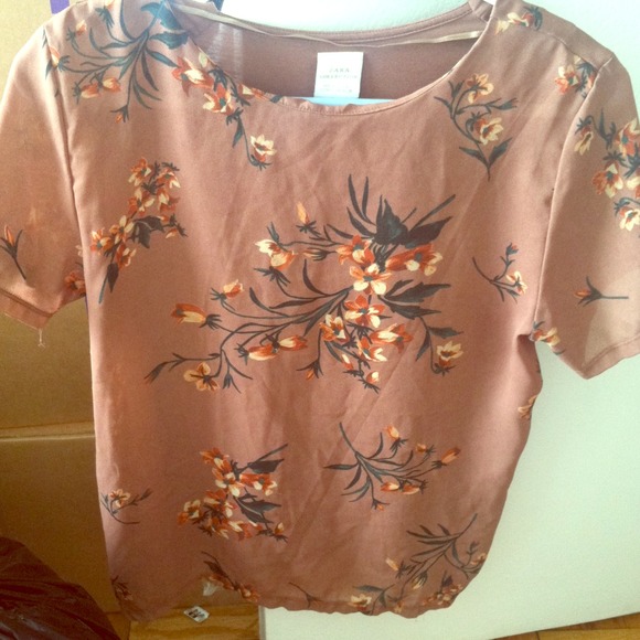 Flowered Zara Blouse