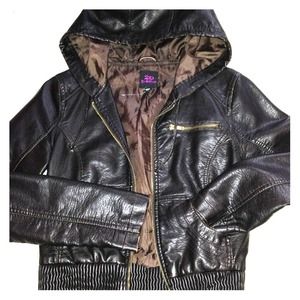 Bebe Pleather Jacket