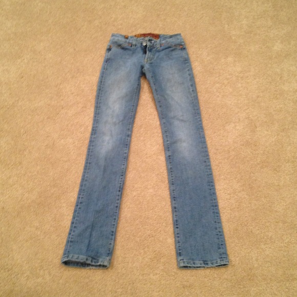Light shade boot cut jeans