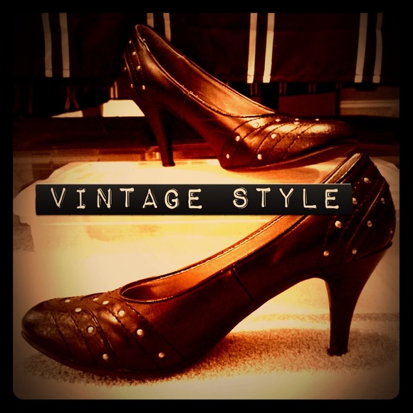 Candie's Vintage Black Heels