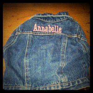 Wrangler custom made with name on back