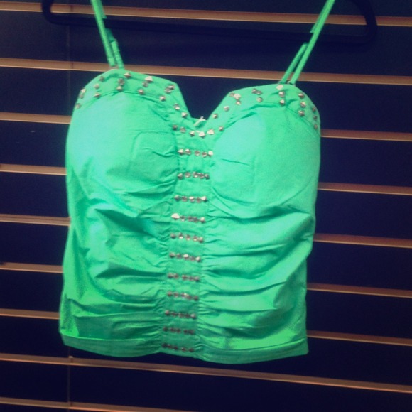 Slimming studded top