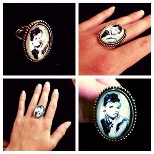 Buy 2 Get 3 FREE! Audrey Hepburn ring