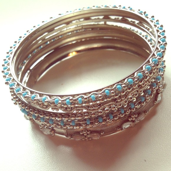 Silver bangles