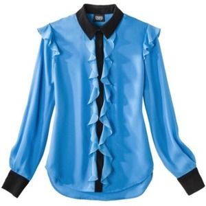 Prabal Gurung NWOT Size Small Ruffle Shirt