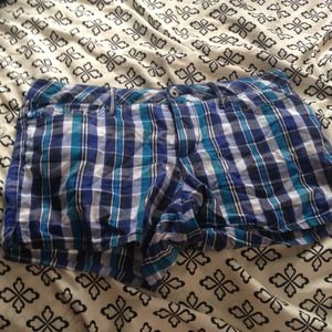 Blue Plaid Shorts💙