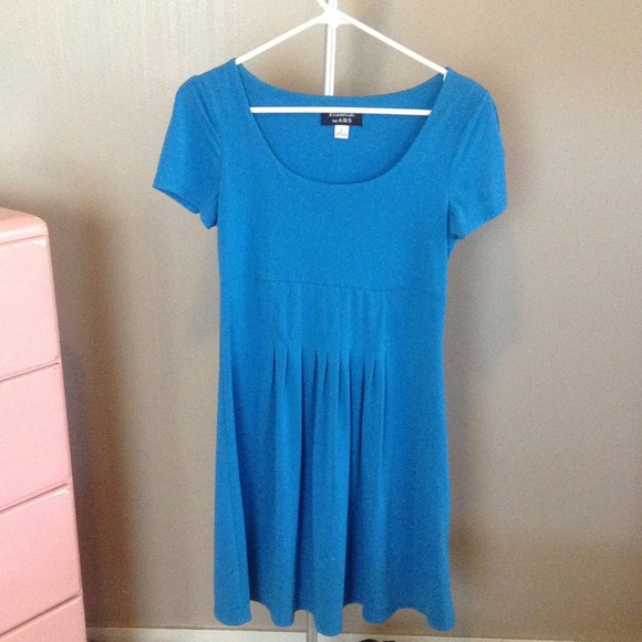 Blue dress