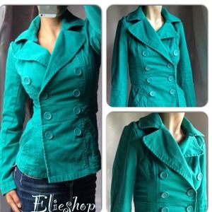 Divided by H&M Green Denim Jacket