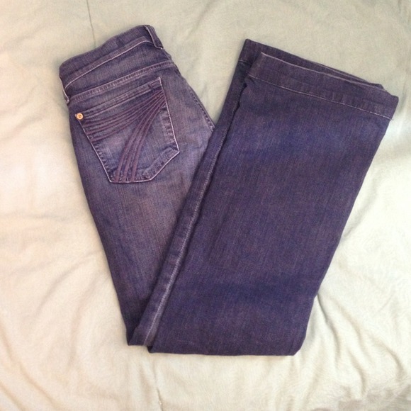 7 for all Mankind Dojo Wide Flare Jeans