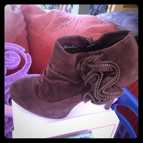 Brown heels