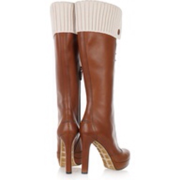 Gucci lace-up platform boots - Picture 2 of 3