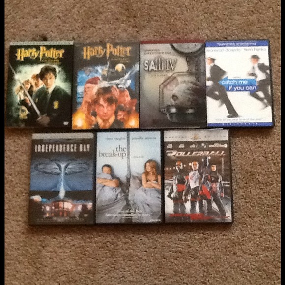 Movies $2 each or $10 for all