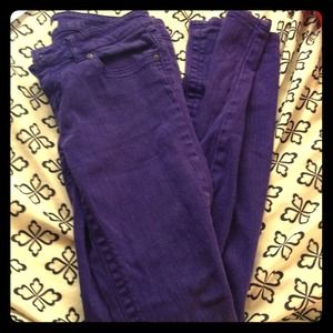 Purple Skinny Jeans