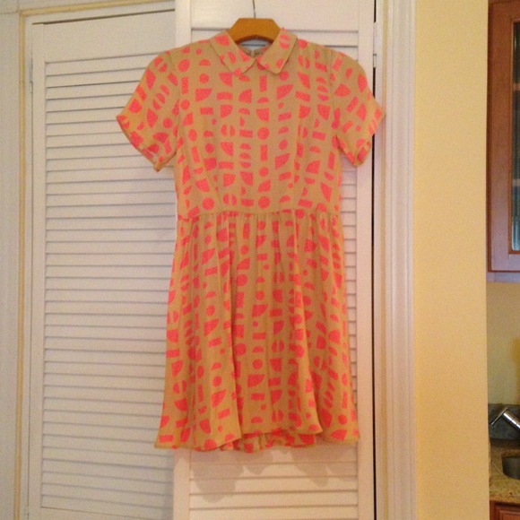 Graphic print dress