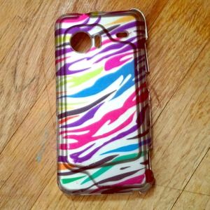 Super cute, stripped, droid incredible phone case.