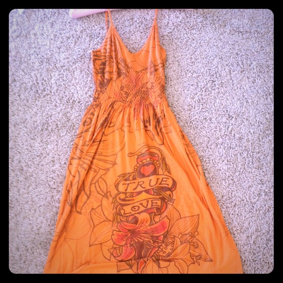 Ed Hardy inspired dress