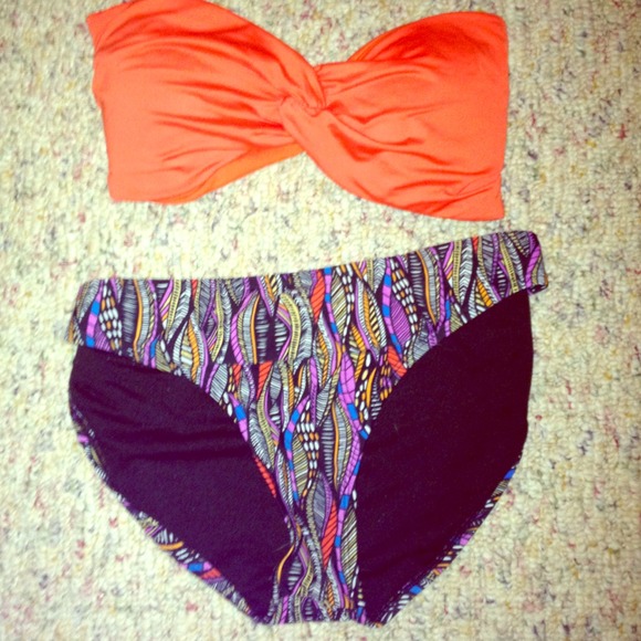 Two piece bathing suit