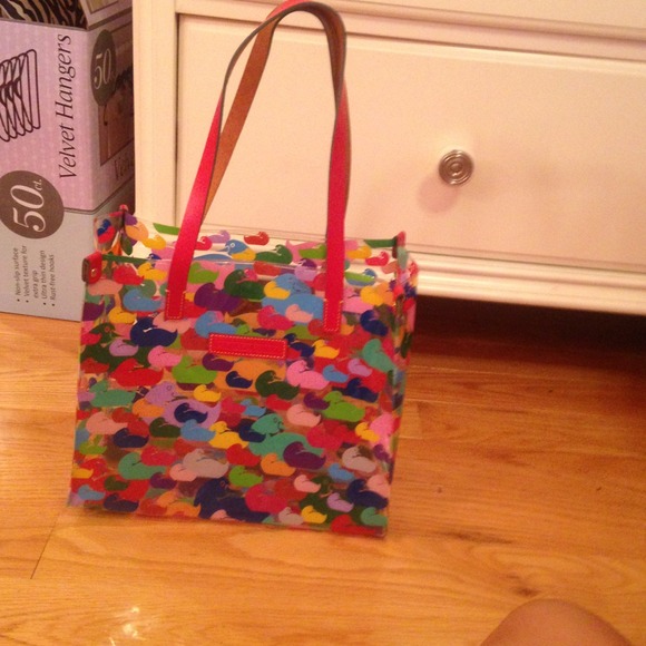 AUTHENTIC Plastic dooney &bourke bag