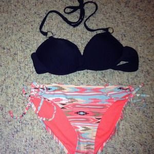 Two piece bathing suit