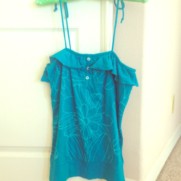 Teal tank