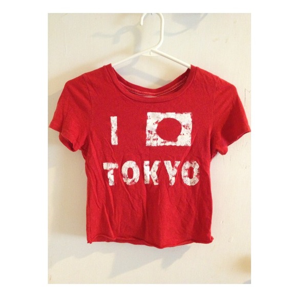 F21 Cut Off Crop Top