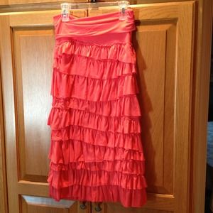 Ruffle dress- small