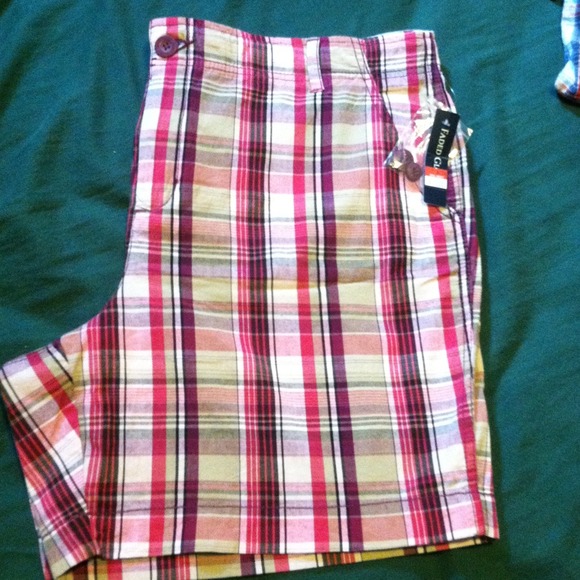 2 pair of Plaid dress shorts.  ***BUNDLED***