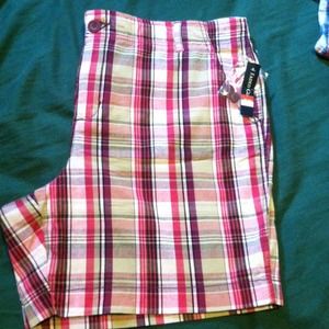 2 pair of Plaid dress shorts.  ***BUNDLED***