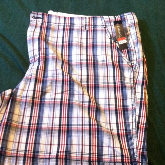 Plaid shorts
