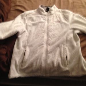 White osito north face size XXL