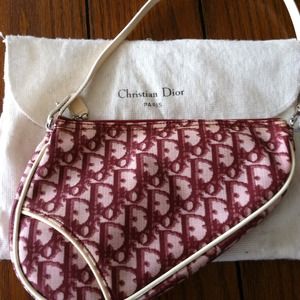 💯Authentic Dior Small Horse Shoe Bag