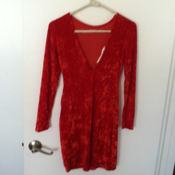 VELVET DRESS never worn! - Picture 2 of 2