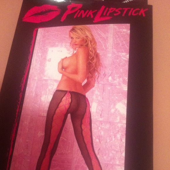 Leggings and fishnet tights...