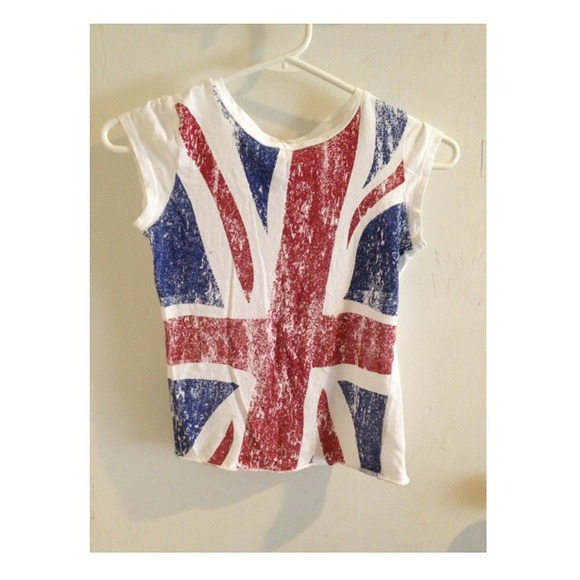 British Flag Crop Top