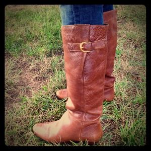 Steve Madden leather riding boots