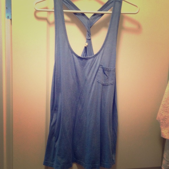 Racer back tank top