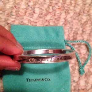 Tiffany bangle bracelet-sterling silver