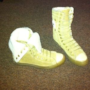 Hi-top Converse sneaker