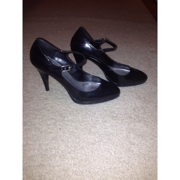 Black Patent Heels
