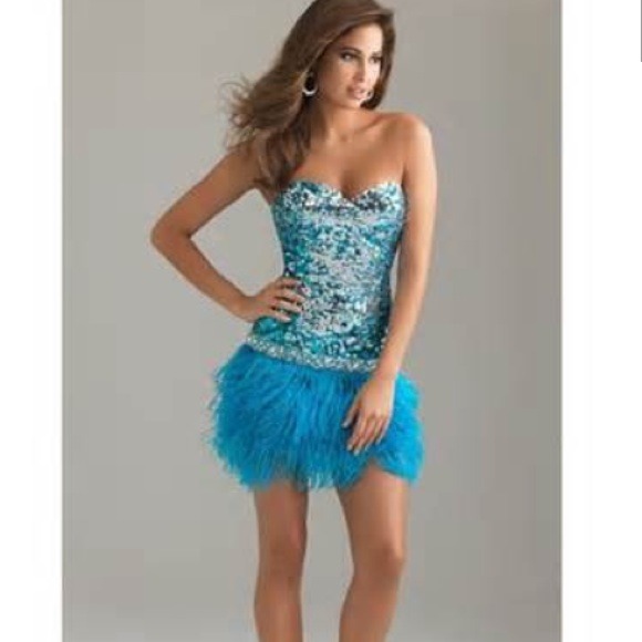 SOLD!!!!!!Prom/cocktail dress ..worn ONCE