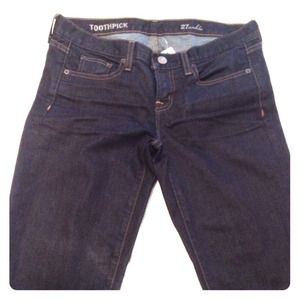 NWT J.Crew Toothpick Jeans