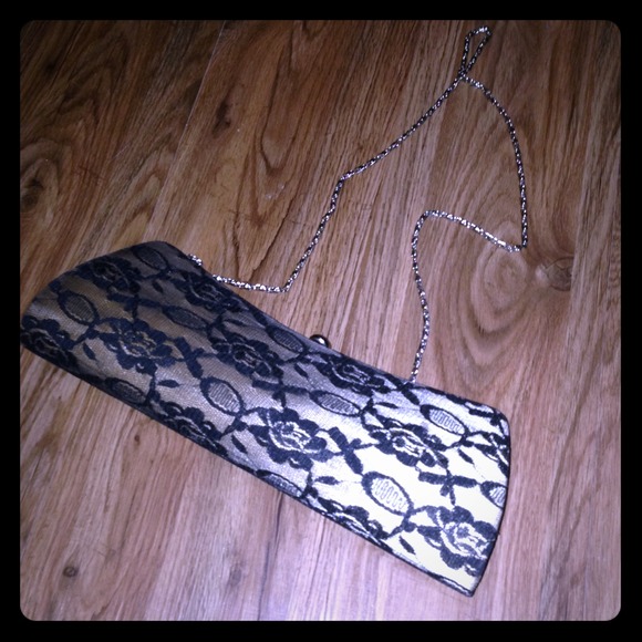 Black and Tan Clutch