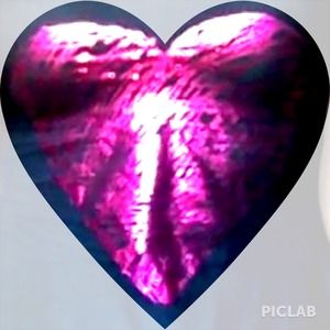 💕Flirty heart see through tank💕