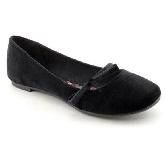Velvet Dress Shoes Flats
