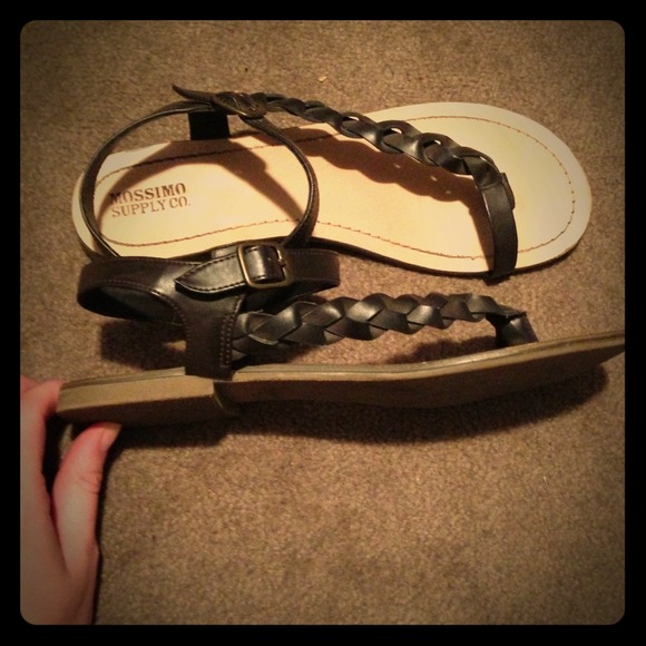 Leather Braid Sandals