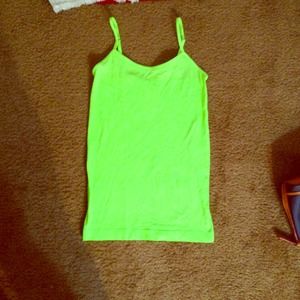 Neon Green Tank Top